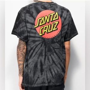 Santa Cruz tie dye t shirt